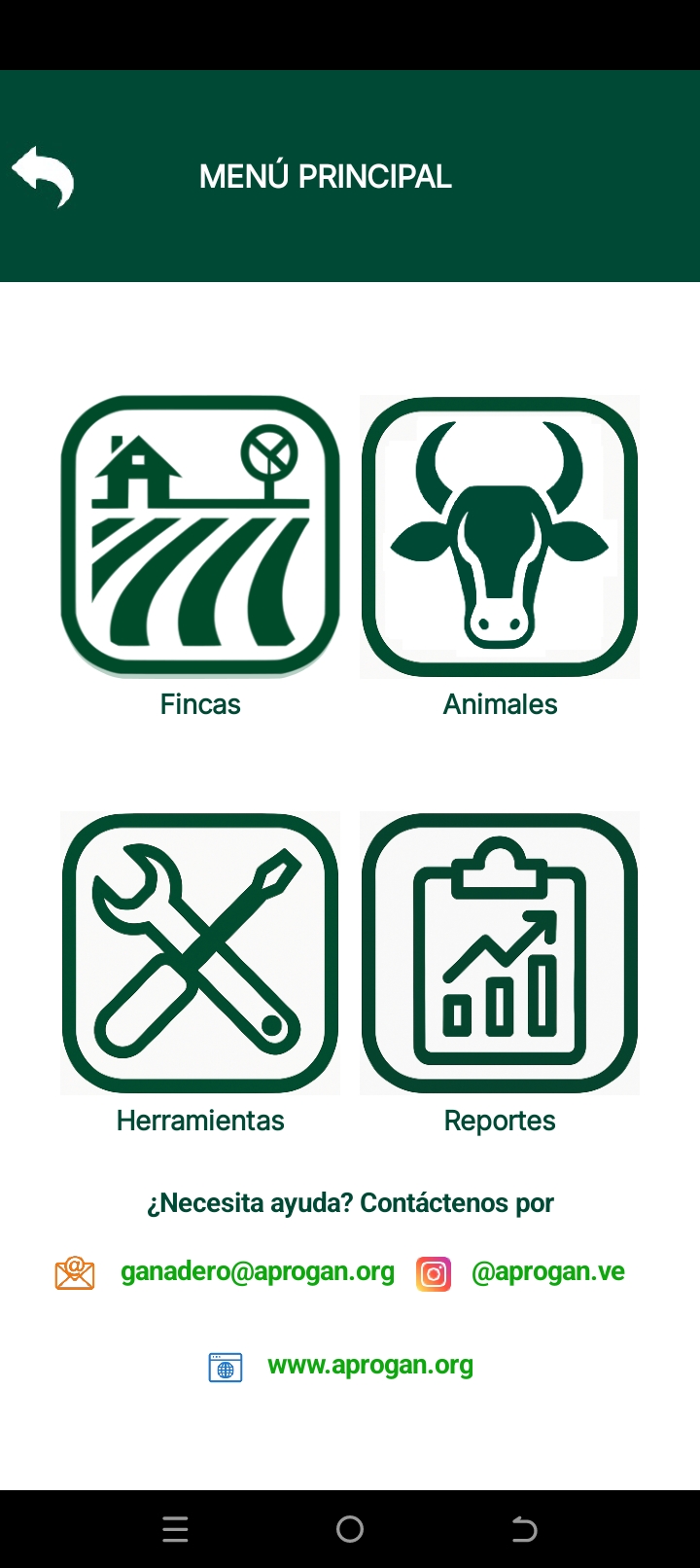 Aprogan App Registro Ganadero